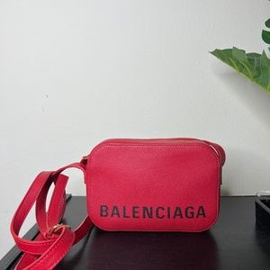 Balenciaga Red Xs Camera bag *AUTHENTIC*